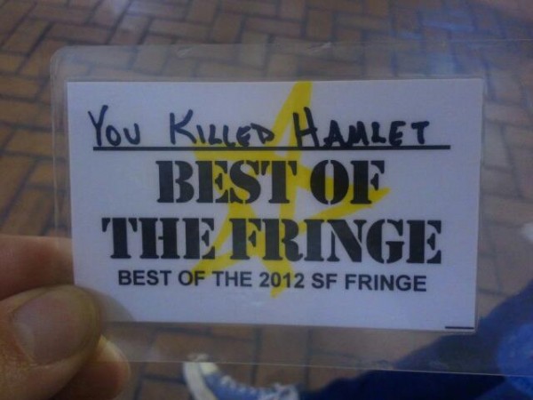best of fringe award